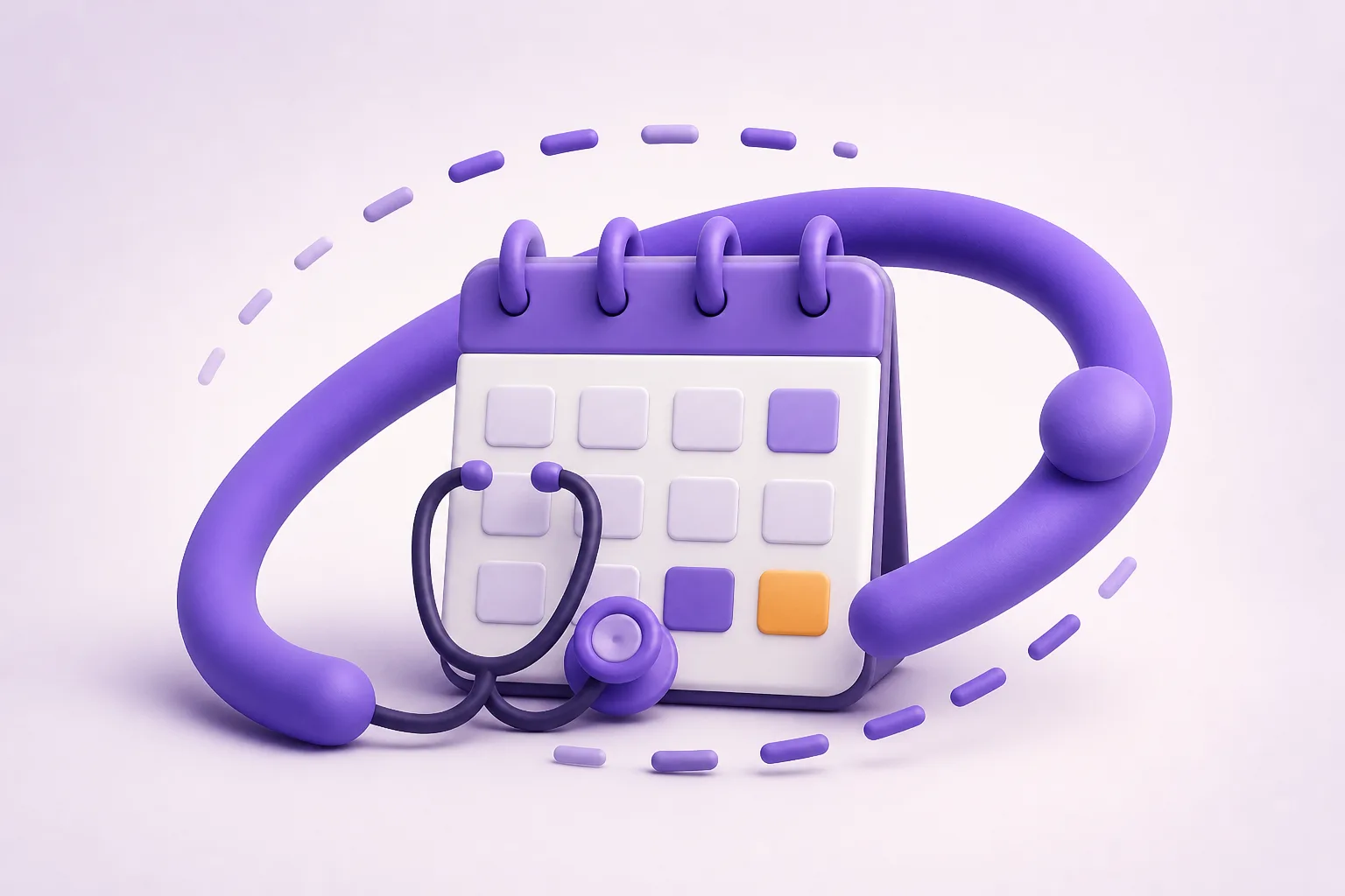 Un calendrier médical allonge une frise temporelle tandis que le compteur d’heures reste stable.